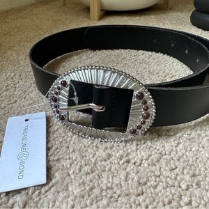 (NWT) Treasure & Bond Y2K Oval Western Women’s Buckle Belt